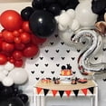 thumbnail image 2 of Globos numéricos LVMOQIQIU para 10 cumpleaños, plata, 40 cm, 2 unidades, 2 of 7