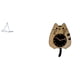 thumbnail image 1 of Figura de escritorio,Escultura abstracta de pensador para decoración de oficina y hogar.,Reloj de pared,Reloj de pared decorativo con diseño de gato para sala de estar,silencioso,Reloj de, 1 of 8