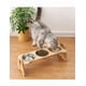 thumbnail image 2 of Platos/tazones Xtellar color cafe Elevados Ajustables Para Perros Y Gatos, 2 of 5