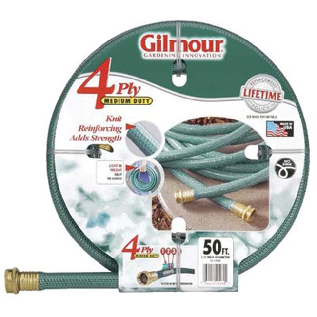 Gilmour 305-15-58050 5-8 Inchx50' Garden Hose Green Reinf
