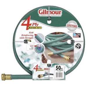 Gilmour 305-15-58050 5-8 Inchx50' Garden Hose Green Reinf