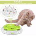 thumbnail image 2 of Juguete interactivo automático para gatos, juguete eléctrico con plumas para gatos, juguete inteligente, juegos electrónicos para gatos, divertido, aleatorio, R, 2 of 5