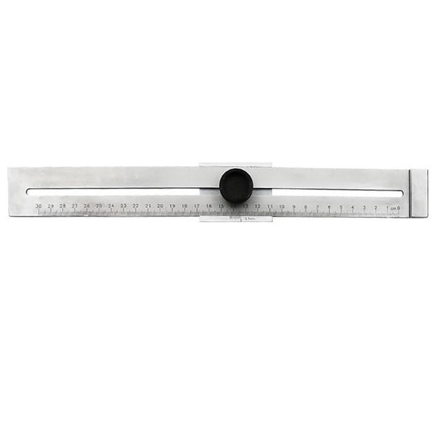 Regla de medición de carpintería de 200/250/300 mm, regla cuadrada de trazado Wmkox8yii hjk2101