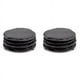 thumbnail image 1 of 8 Piezas Posavasos Redondos de Pizarra Negra Posavasos Hechos Una Mano para Bebidas, Bebidas, Copas de Vino, 1 of 5