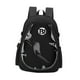 thumbnail image 3 of Mochila de tenis de gran capacidad con compartimento para zapatos, portátil y multifuncional. Negro, 3 of 9