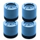 thumbnail image 5 of 4 almohadillas antivibración para lavadora y secadora que mantienen la lavadora silenciosa y estable. Azul 6cm, 5 of 9