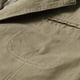 thumbnail image 4 of Ceisia Men's Solid Color Casual Blazer Jacket with Notched Lapel & Striped Lining Khaki XL Gifts, 4 of 8