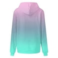 thumbnail image 4 of UAMVSH Womens Hoodies Fall Fashion Long Sleeve Drawstring Pullover Tops with Pockets Lightweight Sweatshirt, 4 of 4