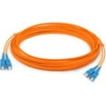 thumbnail image 3 of AddOn 2m SC OM1 Orange Patch Cable - Patch cable - SC/UPC multi-mode (M) to SC/UPC multi-mode (M) - 2 m - fiber optic - duplex - 62.5 / 125 micron - OM1 - halogen-free - orange, 3 of 6