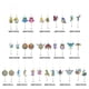 thumbnail image 5 of Cuadros Decorativos Crystal Light Catcher Diamond Painting Hippocampus Hanging Decor (GSKY2012) Wdftyju embutido en tela, 5 of 9