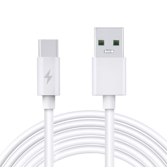Aprelco 3.3ft White 5A Fast USB-C Type-C Charger Charging Cable Cord Compatible with HP Elite x3 Gionee S6 Power Data Sync Cable Lead