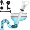 thumbnail image 1 of Desbloqueador de inodoros, limpiador de desagües, potente bomba de limpieza eléctrica de alta presión con descarga de aire esquí esquí Gafas de esquí, 1 of 5