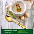 thumbnail image 2 of 40-Piece Gold & Silver Stainless Steel Cutlery Set, Service for 8, 2 of 7