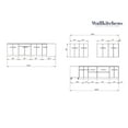 thumbnail image 4 of Kitchen Prodigy Collection Black & Gray Color Base Size 11Ft Wide, 4 of 5