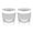 White, variant on Large Round Ice Sphere Maker, Silicone Ice Ball Tray for Whiskey & Cocktails, Easy Release Slow-Melting Ice Mold（2PCS）