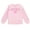 Pastel pink, variant on Barbie Fleece Pullover Sweatshirt with Faux Fur Sleeves Toddler to Big Kid