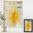 thumbnail image 3 of Designart Design Art Inc. Impression d'Art Moderne et à Cadre Transitionnel 'Glam Yellow Explosion Blocks' - 34x44, 3 of 3