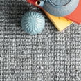 thumbnail image 4 of nuLOOM Daniela Chunky Jute Grey 4' x 6' Farmhouse Area Rug, 4 of 9