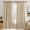 Grid Pattern | Oatmeal, variant on Green Floral Linen Sheer Curtains for Living Room, 84 inches Country Boho Style Flower Patterned Printed Back Tab Window Curtains & Drapes for Farmhouse Bedroom, Sage Green, 2 Panels