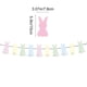 thumbnail image 3 of Decoraciones de Pascua, Adornos de Pascua, Regalos de Pascua Decoraciones con temática de Pascua Adornos colgantes de Pascua Estiramiento de papel, 3 of 6