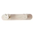 thumbnail image 4 of Ganchos de pared de madera bonito oso conejito gancho para colgar toallas bolsa sombrero ropa de jardín de infantes decoración de baño Feliz Sencillez, 4 of 5