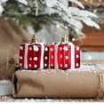 thumbnail image 3 of 2 adornos de plástico para árbol de Navidad, decoración para árbol de Navidad, adornos navideños, decoración para árbol de Navidad, 3 of 5