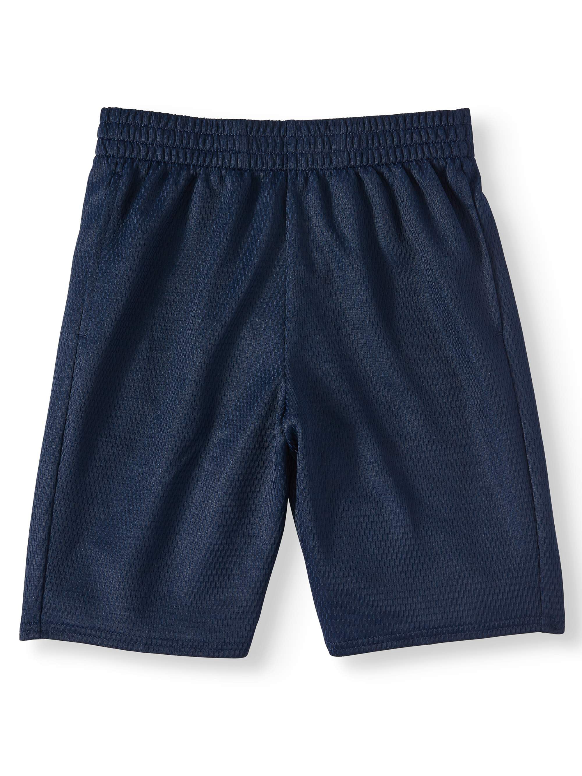 Athletic Works Boys' 100% Poly Shorts - Walmart.com
