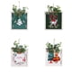 thumbnail image 5 of Cateissary Decoración colgante de Navidad, pequeño adorno de vacaciones, artesanía de interesante, colgante de Navidad, colgantes para Kits de decoración para fiestas alce blanco, 5 of 6