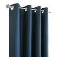 thumbnail image 2 of Loft Living Augustow Blackout Grommet Indoor Curtain 52 x 84 in Navy, 2 of 5