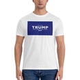 thumbnail image 4 of Yiaed Trump 2024 presidential Print Mens T-Shirt,Lightweight Cotton Tee, Crewneck T-Shirt For Men Basic Tee Shirt-X-Large, 4 of 5