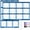 Blue -(48" x 32")-Fold Pak, variant on AWANFI 2027 Wall Calendar Dry Erase - 36" x 24", Double Sided Erasable & Reusable Yearly Wall Calendar Large Schedule Planner for Home, Office, Plan Organizer