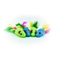 thumbnail image 1 of Juguetes 4pzas P/Gato Pawffy Ratones Tela Plumas Sunny Sunny SP-3764, 1 of 2