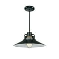 thumbnail image 5 of RRRC18-GA Millennium Lighting R Series - 1 Light Cord Hung Railroad Pendant-10 Inch Tall and 18 Inch Wide-Galvanized Finish    -Traditional, 5 of 5