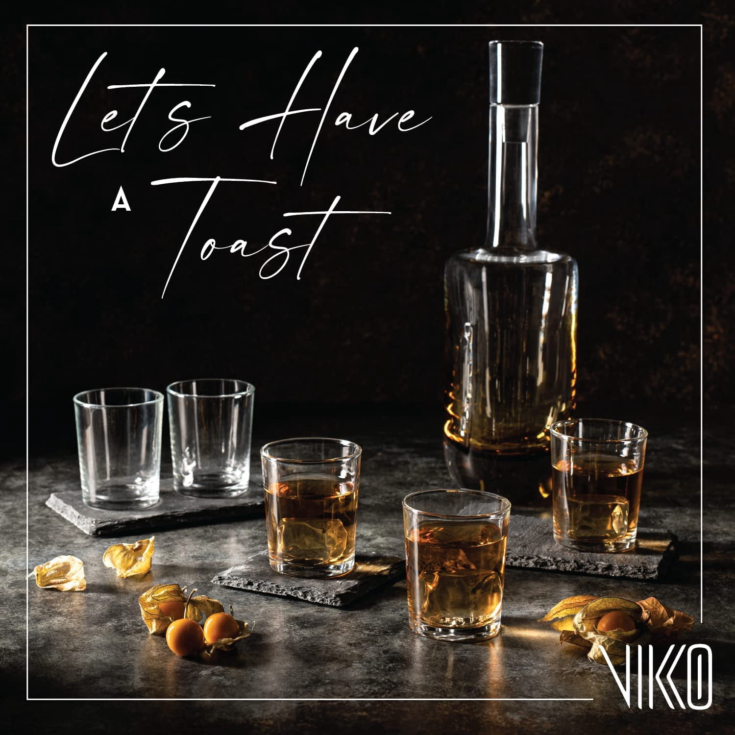 Vikko 8 Oz Drinking Glasses Set Of 6 - Thick Durable Tumblers For Water, Juice, Wine, Dishwasher Safe - View #2