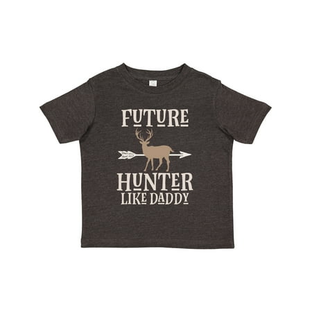 

Inktastic Hunting Future Hunter Like Daddy Gift Toddler Boy or Toddler Girl T-Shirt