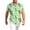 Green, variant on Hawaiian Shirt for Men Short Sleeve Summer Casual Tropical Print Mens Button Down Shirt Trendy Holiday Beach T Shirts Blue XL