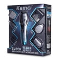 thumbnail image 3 of KM-5031 Lithium Battery Bald Recharge Hair Clipper USB Type Easy Flushing Sharp Angle Cutter Head Clipper, 3 of 11