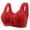 Red, variant on Bras for Women Front Closure Bras Full Coverage Bras Womens Bras No Underwire Everyday Bras Women Clothes