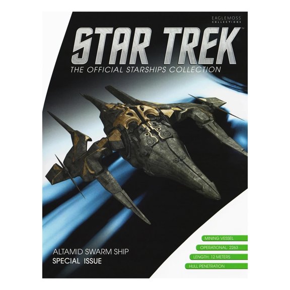Revista Eaglemoss Star Trek Starships Altamid Swarm Ship