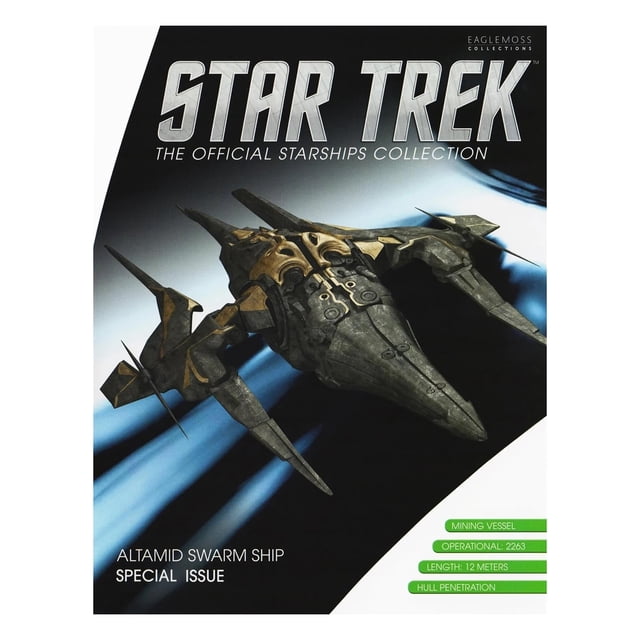 Revista Eaglemoss Star Trek Starships Altamid Swarm Ship