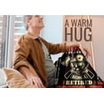 thumbnail image 3 of Retired Firefighter Gifts for Men, Retirement Throw Blanket for Fireman 65" x 50" - Being A Retired Firefighter is an Honor, 3 of 5