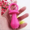 thumbnail image 4 of NIBOLOG 1 Pc Random Color Rubber Pacifier Puppy Dog Chewing Molar Play Toy Pet Supplies, 4 of 8