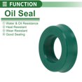 thumbnail image 3 of Anillo de Sello de Aceite Universal Labio UN de Unique Bargains Sello de Eje Rotativo 20x35x10mm Alta Presión TPU Verde 5 Pcs, 3 of 7
