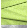 thumbnail image 3 of Soimoi Green Cotton Voile Fabric Uneven Dots Print Fabric by Yard 42 Inch Wide, 3 of 3