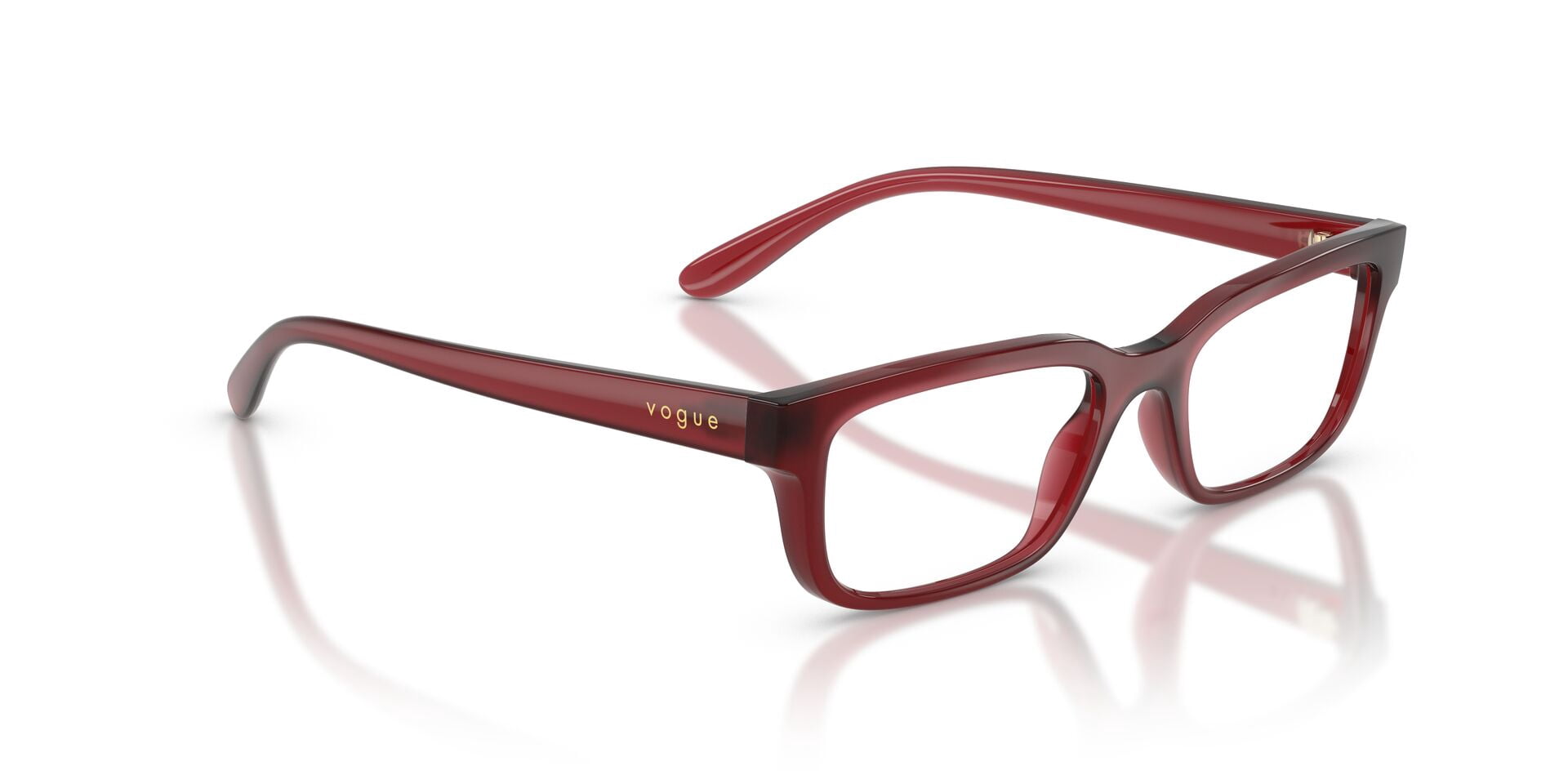 Vogue Unisex 53mm VO5671 Eyeglasses, Opal Bordeaux