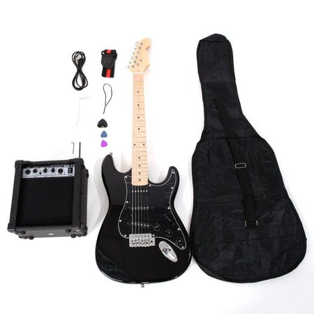 - Ktaxon School 15w AMP Burning Fire Electric Guitar