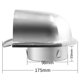 thumbnail image 2 of 3X Extractor de Escape Anticorrosión de Campana de Ventilación de Acero Inoxidable Impermeable de 4 Pulgadas Y 100 mm para Cubierta de Salida de Aire de Pared, D, 2 of 7