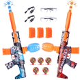 thumbnail image 1 of Kit de juguetes Splat Blaster, paquete de 2 unidades, completamente automático con 3 baterías para mayores de 12 años, 1 of 6