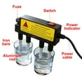 thumbnail image 3 of ELQCSG Water Electrolyzer, Mini Water Electrolyzer Machine, Anti Leakage Water Electrolyzer Quick Electric Water Quality Tester Portable Water Purity Filter Measuring Tool for Home Use, 3 of 6