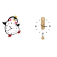 thumbnail image 1 of Reloj de pared,Reloj de pared silencioso y decorativo que no hace tictac,Reloj de pared,Reloj de pared decorativo para baño y dormitorio.,Reloj de pared redondo silencioso y sin tictac,regalo, 1 of 8